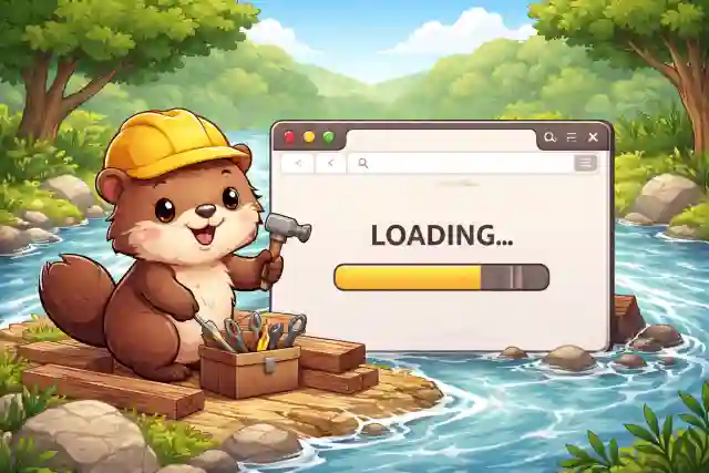 시스템 로딩 마스코트